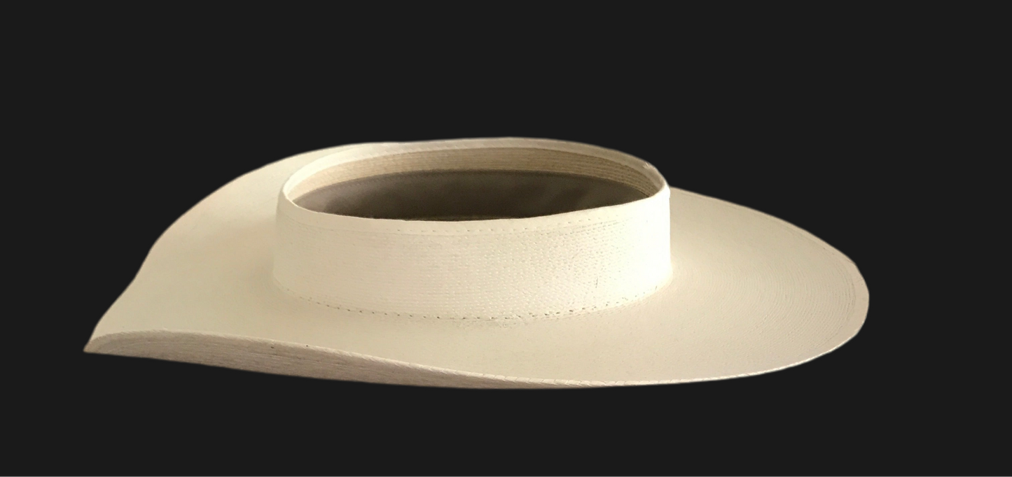 Palm leaf visor