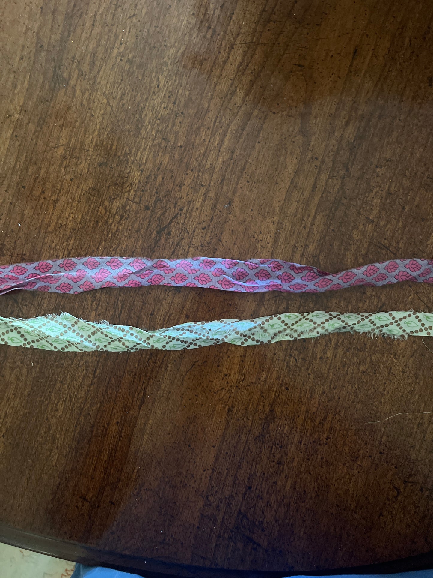 Silk wrap with pattern