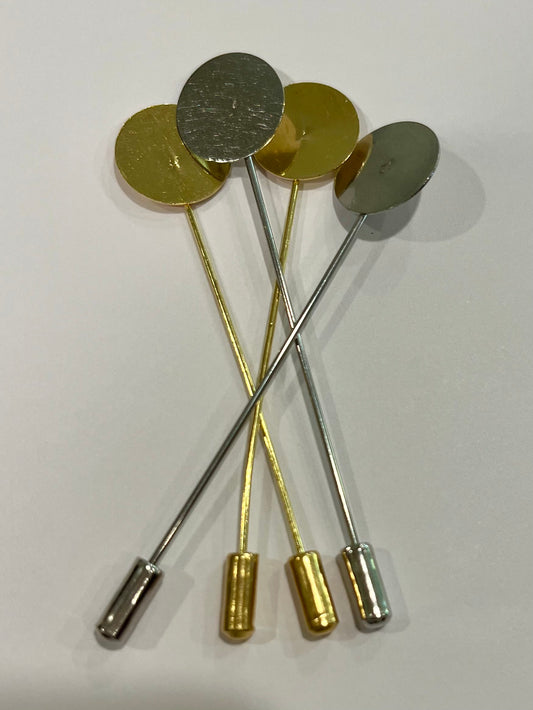 Gold and Silver Hat Pins