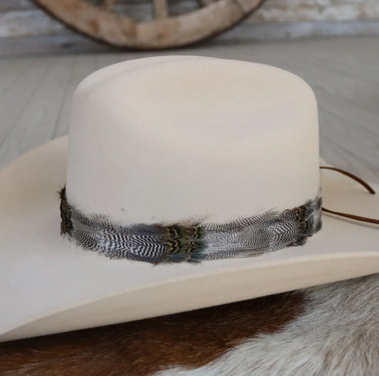 Western feather Ariana hat band
