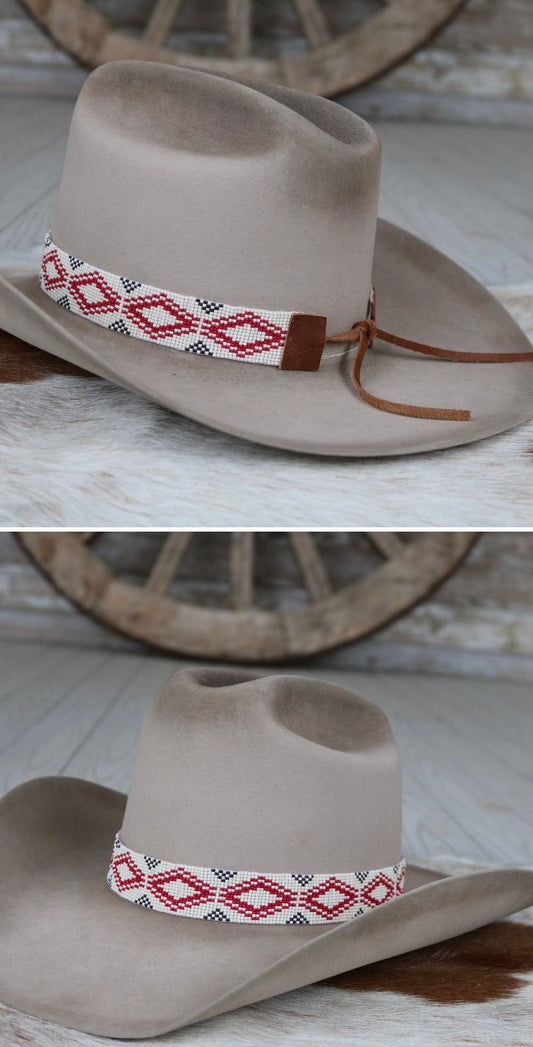 Beaded hat band-Laramie